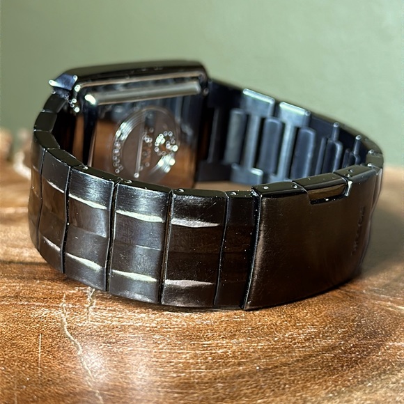 *HTF* FOSSIL Men’s Twist Black Chrome Watch - Picture 8 of 13